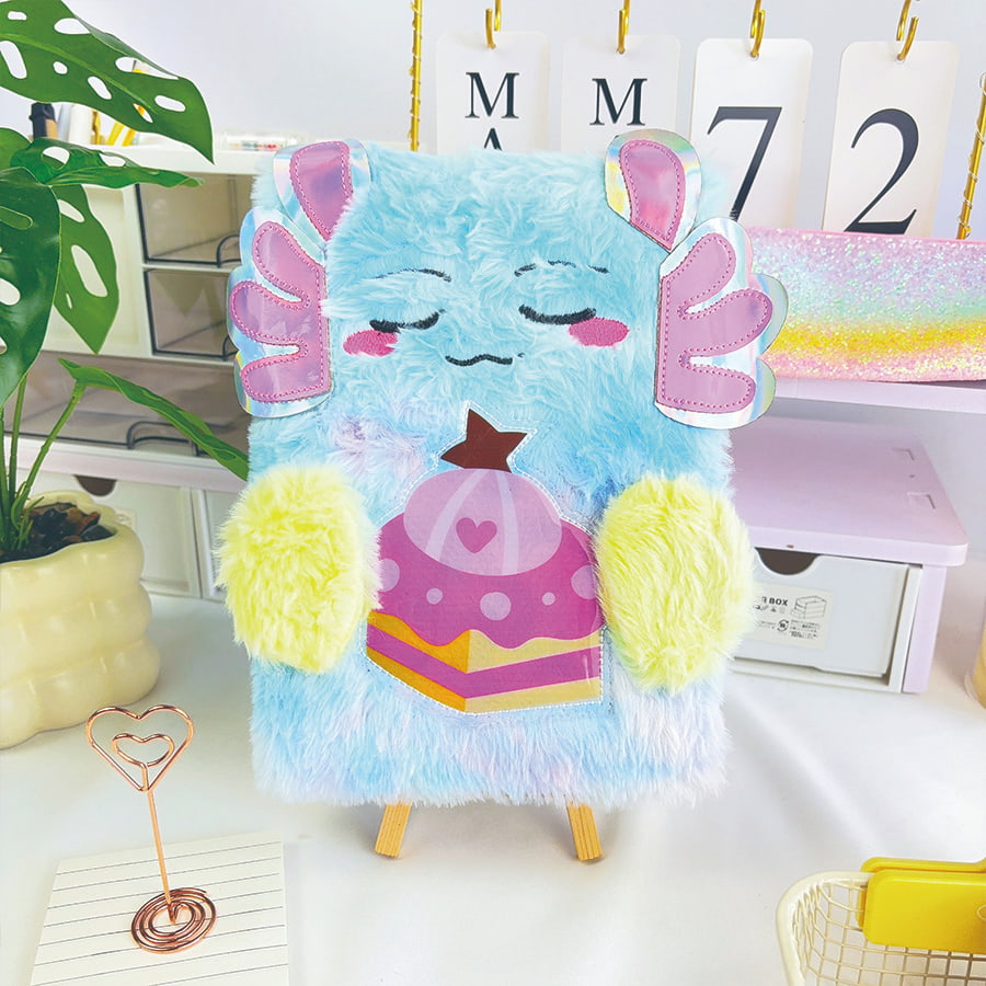 A5 Cute Monster Diary Plush Koadernoa A5 Cute Monster Diary Plush Koadernoa