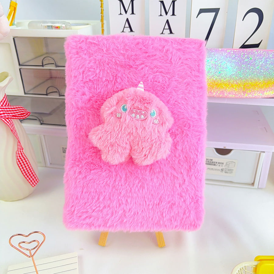 A5 Cute Little Monster Diary Peluzko Koadernoa