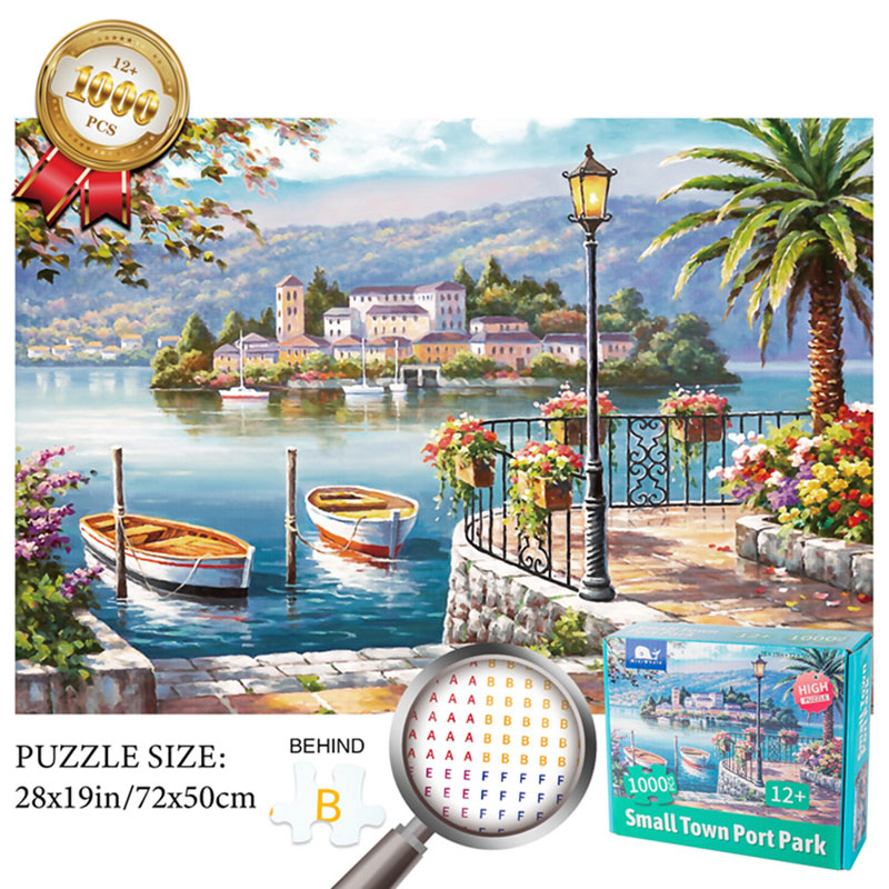 Puzzle Txinan egindako 1000 pieza